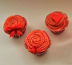 Receta cupcakes de fresa. Paso 3.