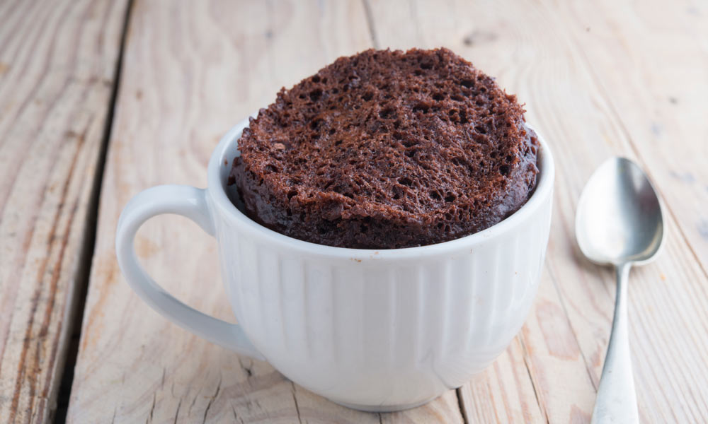 mug cake para niños