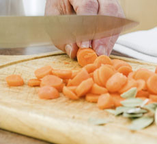 Receta de cocina de puré de pollo con verduras. Paso 1