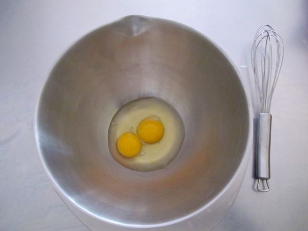 Receta casera masa para gofres paso 3