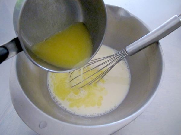 Receta casera masa para gofres paso 6