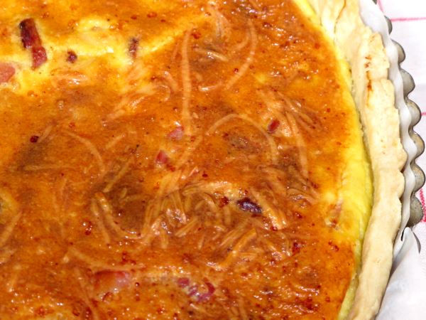 Receta infantil de Quiche Lorraine paso 13