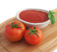 Receta sopa de tomate. Paso 3.