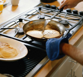 Cómo hacer tortitas americanas. Paso 3