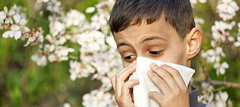 Alergia al polen en niños