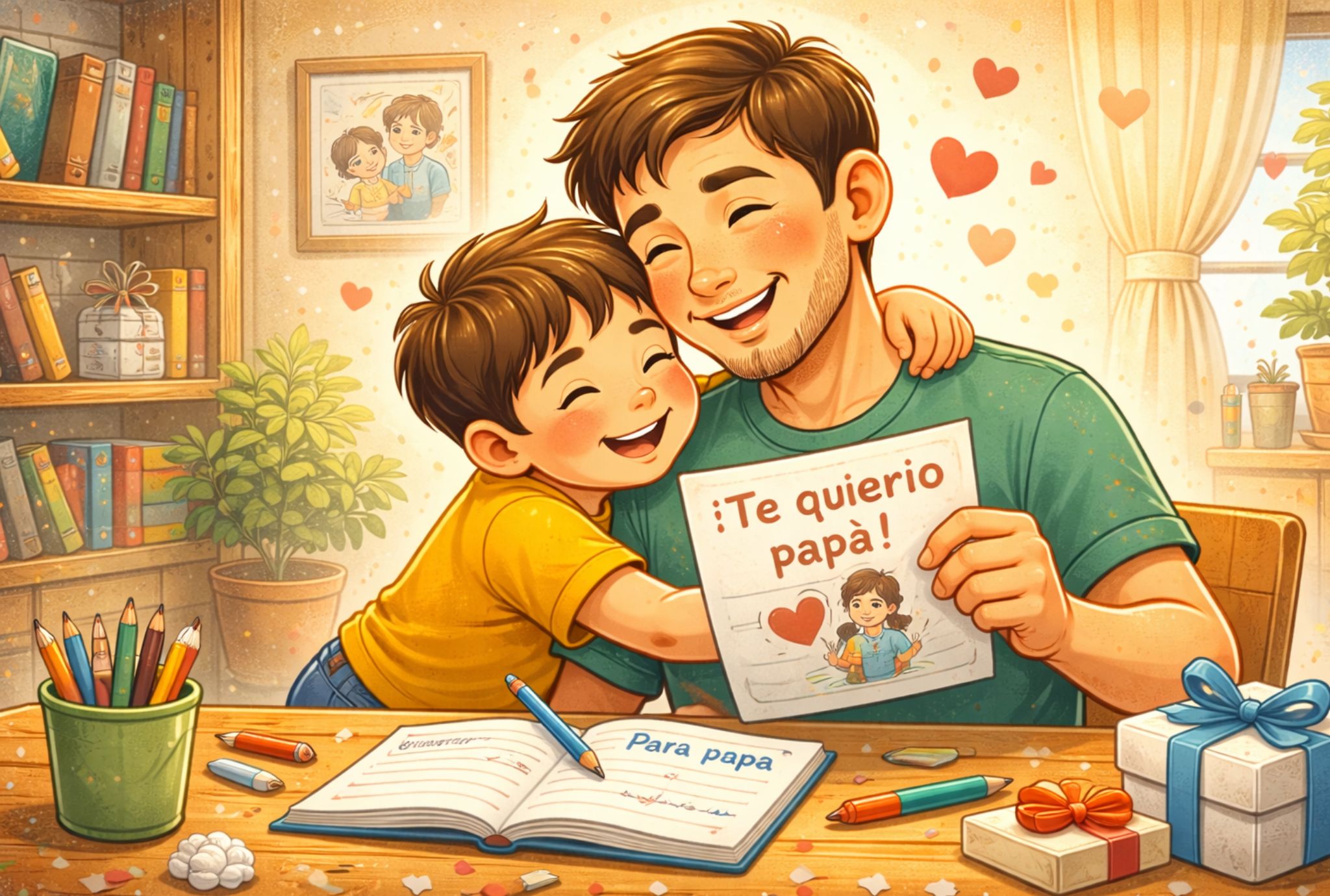 Dictados para niños sobre el Día del Padre