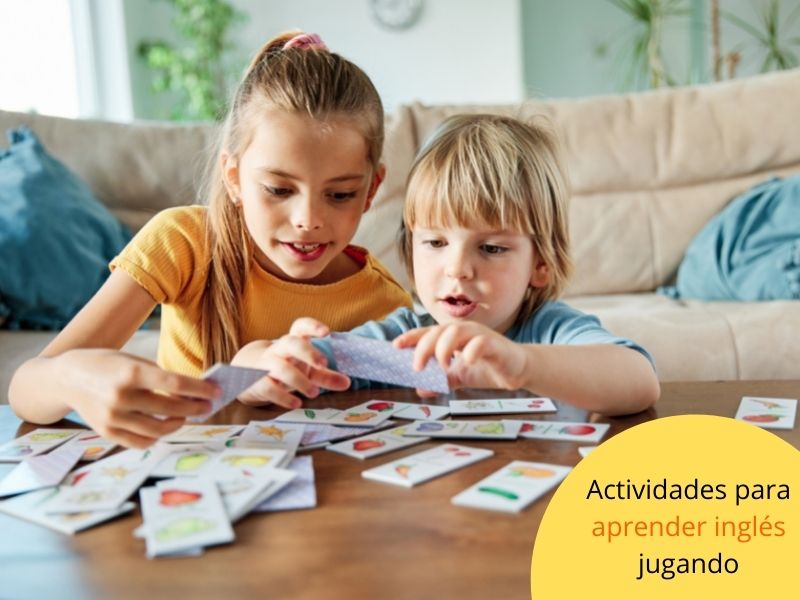 Actividades para que los niños aprendan inglés jugando