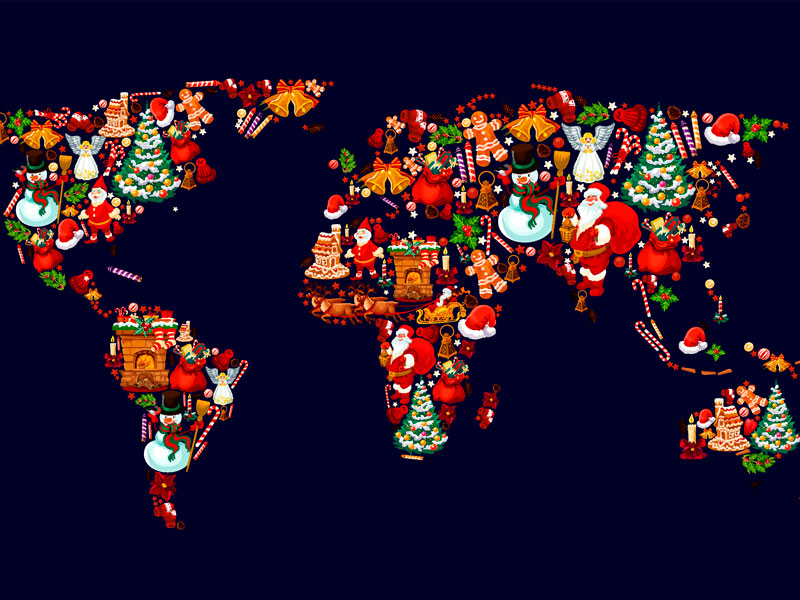 Lectura en inglés: curiosidades sobre la navidad en el mundo