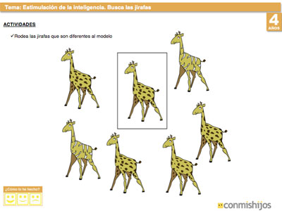 Estimulación de la inteligencia para niños de 4 años