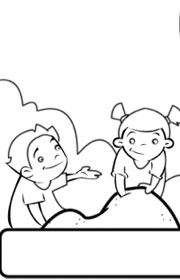 Diferenciar el concepto lleno y vacío. Matemáticas para niños