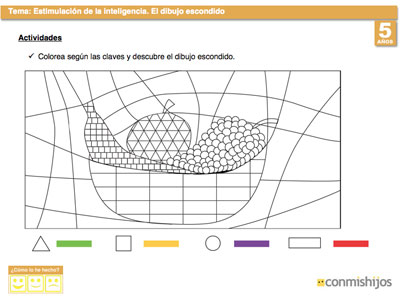 Ejercicio para potenciar la concentración del niño