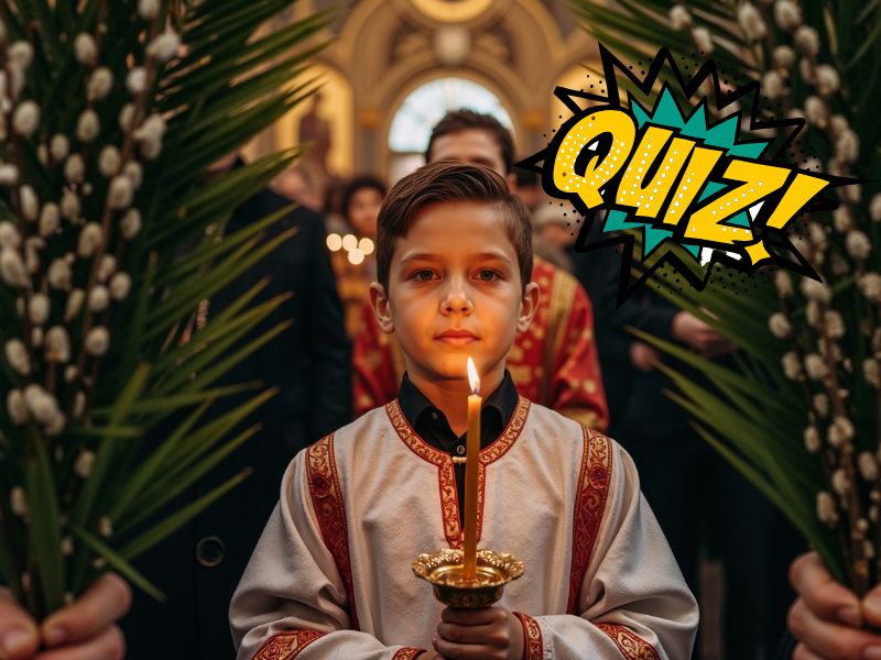 Test de Semana Santa para niños