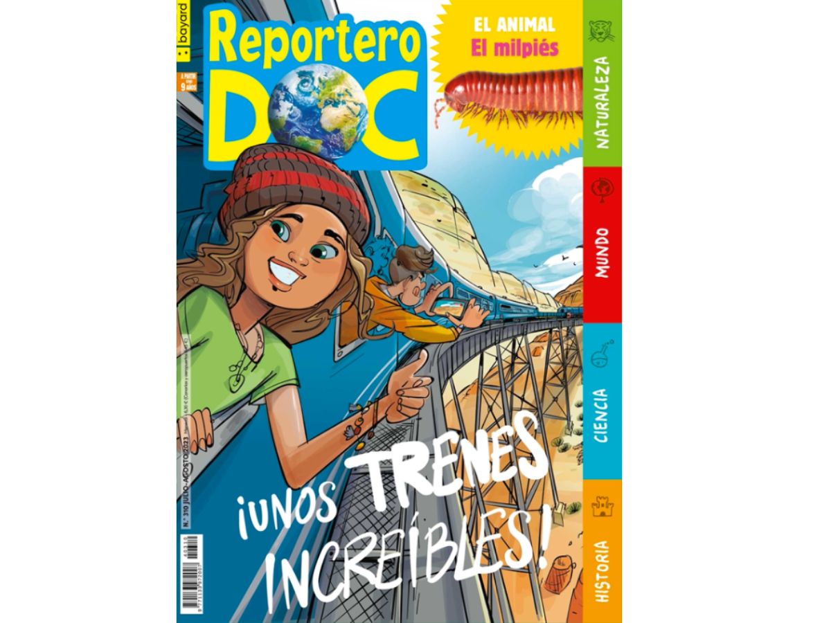 DESCUBRE LA REVISTA REPORTERO DOC (para niños a partir de 9 años)