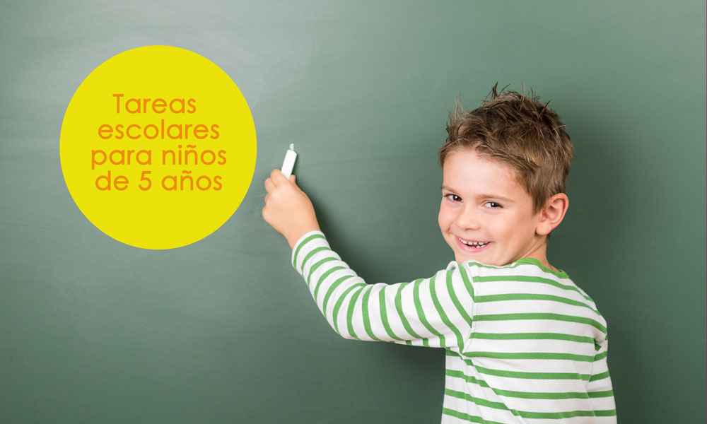 Tareas escolares para niños de 5 años