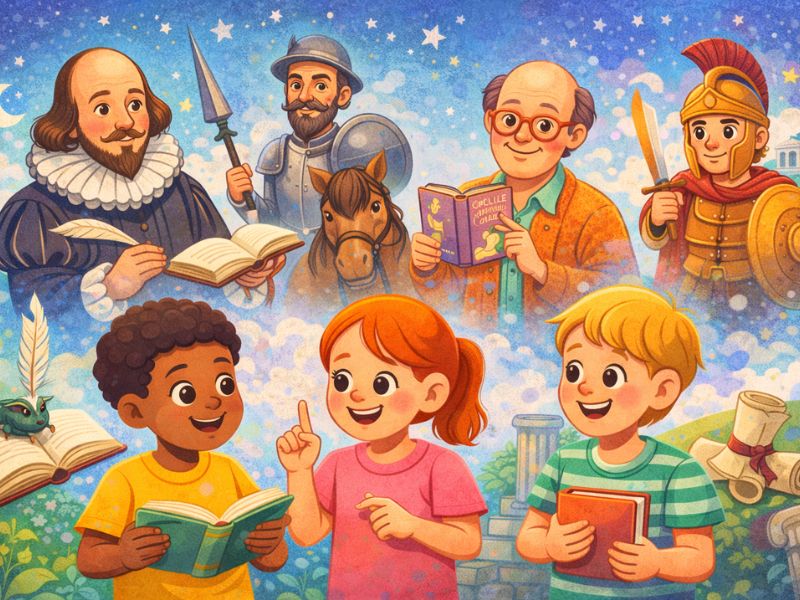 Test de literatura para niños entre 9 y 12 años