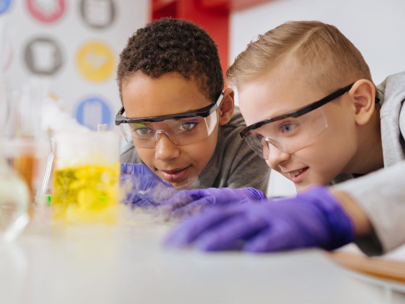 Test para niños de 12 a 14 años sobre la tabla periódica